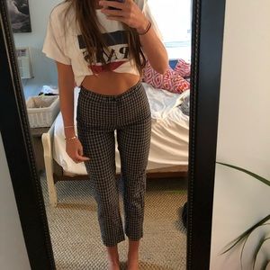Plaid brandy Melville Tilden pants